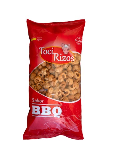 TociRizos "SABOR BARBACOA" - Bolsa 500g.